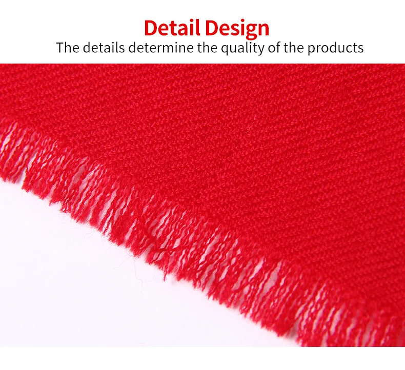 Women Wool Scarf New Red Warm Shawl Wraps Flower Pashmina Bride Bridesmaid Shawl Winter Warm Embroidery Wool Scarves