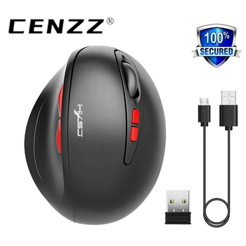 

2.4GHz Wireless Connectivity Ergonomic designed Optical laser technology for precise control health rechargeable Vertical mouse