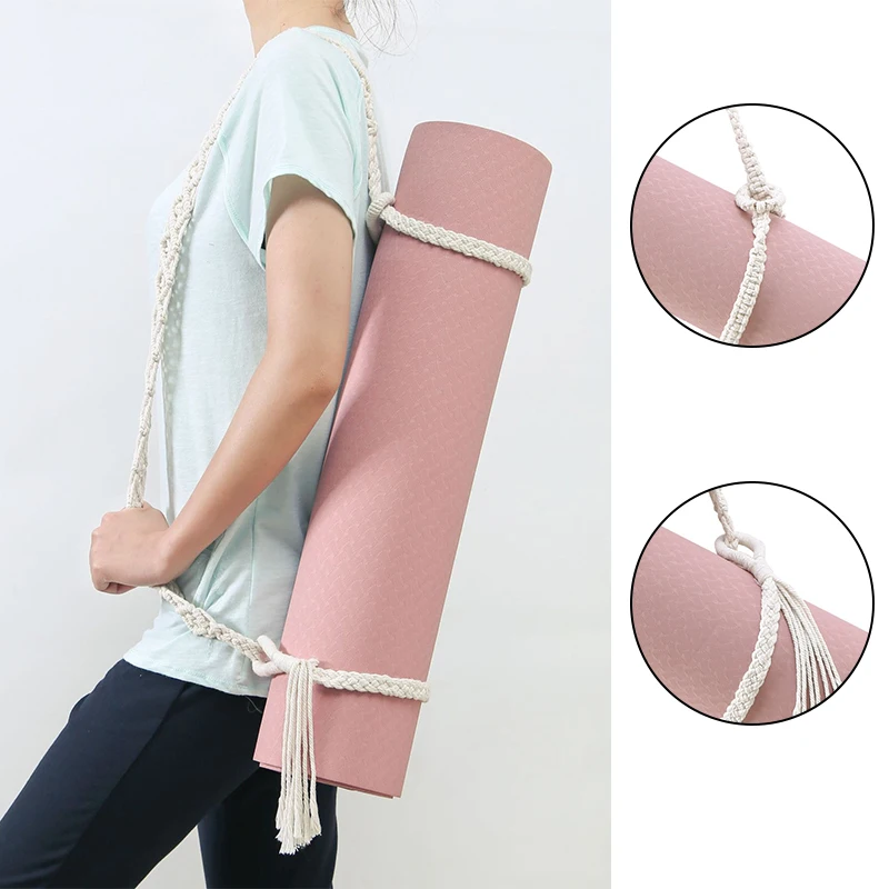 Yoga Mat Carrying Strap Macrame Yoga Strap Belt Yoga Mat Carry Bag