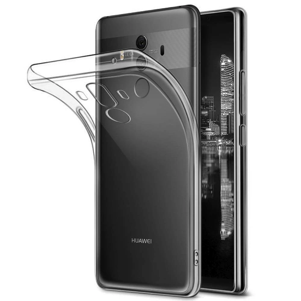 leather iphone 11 Pro Max case יוקרה סיליקון מקרה טלפון כיסוי אחורי עבור Huawei Mate 10 פרו רך TPU ברור שקוף 360 עמיד הלם שריון Mate10Pro 10Pro קאפה cute iphone 11 Pro Max cases