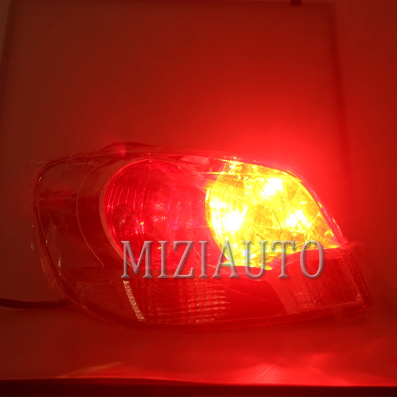 MIZIAUTO 1 шт. задние фонари лампа для Mitsubishi Outlander 2003-2006 Предупреждение свет задний бампер задний стоп-фонарь задние фонари