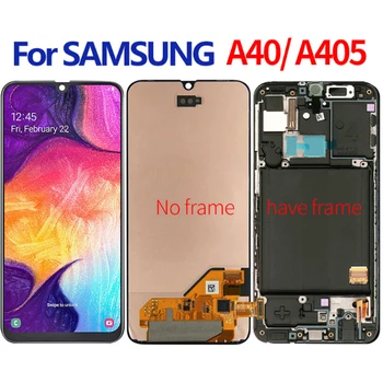 

Original For Samsung Galaxy A40 LCD Display A405FN/D A405DS A405F A405 Lcd Display Touch Screen Digitizer Assembly
