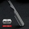 Professional Straight Edge Stainless Steel Folding Razor Golden Sandalwood Handle SHAVING RAZOR Barber Tools G0723 ► Photo 3/6