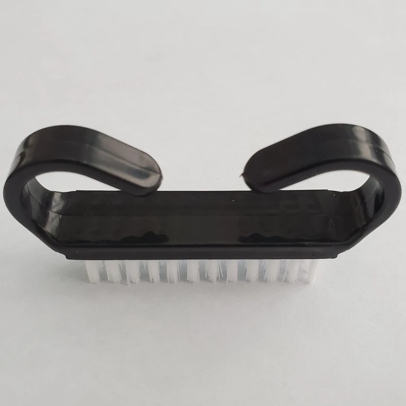 100 шт. щетка для ногтей Черный цвет Очищающая пилка ухода за ногтями УФ Гелевая