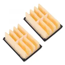 Очиститель воздуха фильтр 2 шт. бензопилы воздушный фильтр очиститель аксессуар замена подходит для 261 262 268 272 272XP394 воздушный фильтр