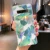 Laser Banana Leaf & Flower Phone Case For Samsung Galaxy A50 S20 S10 S8 S9 Plus Note 10 9 Soft IMD Phone Back Cover