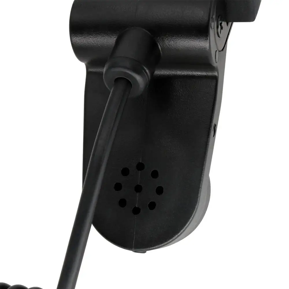 H250 тактическая Гарнитура walkie talkie адаптер военный ручной динамик микрофон PTT Kenwood радио домофон микрофон