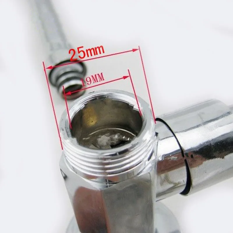 Faucet Universal Tube Metal Elbow Can Be Shaped Deformation Tube Splash-proof Nozzle Kitchen Faucet Accessories