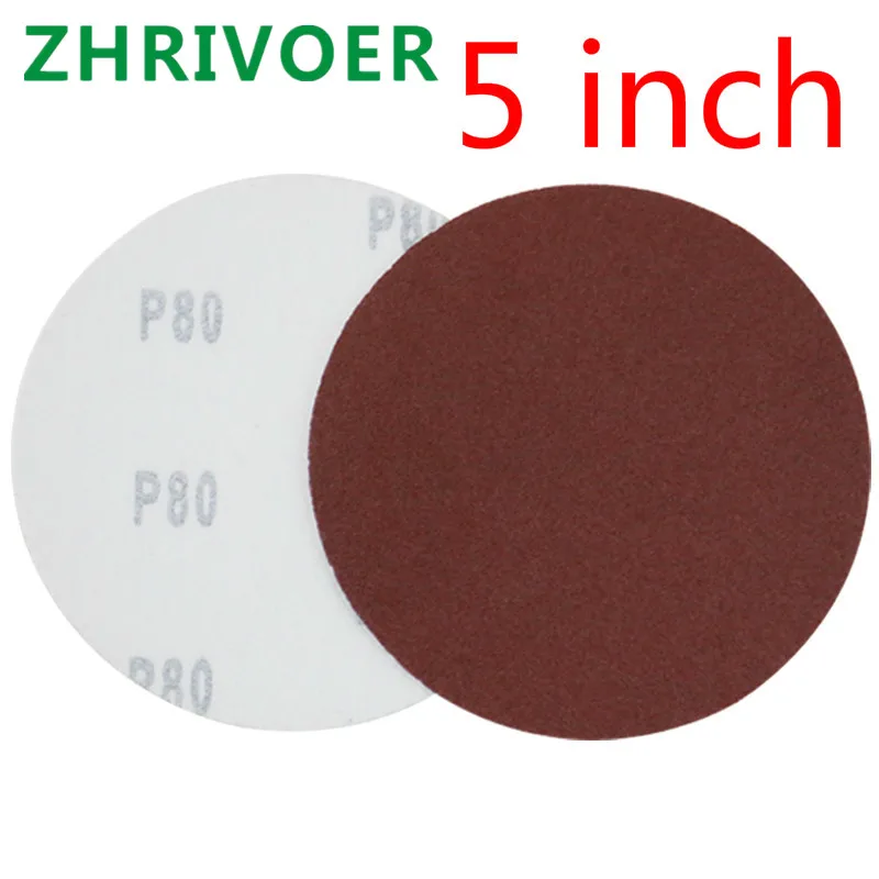Gran venta Disco de lija redondo de 5 pulgadas, papel de lija adhesivo de 125mm, para carpintería, fresadora de aire, 10 Uds. 6n95BdRBMDq