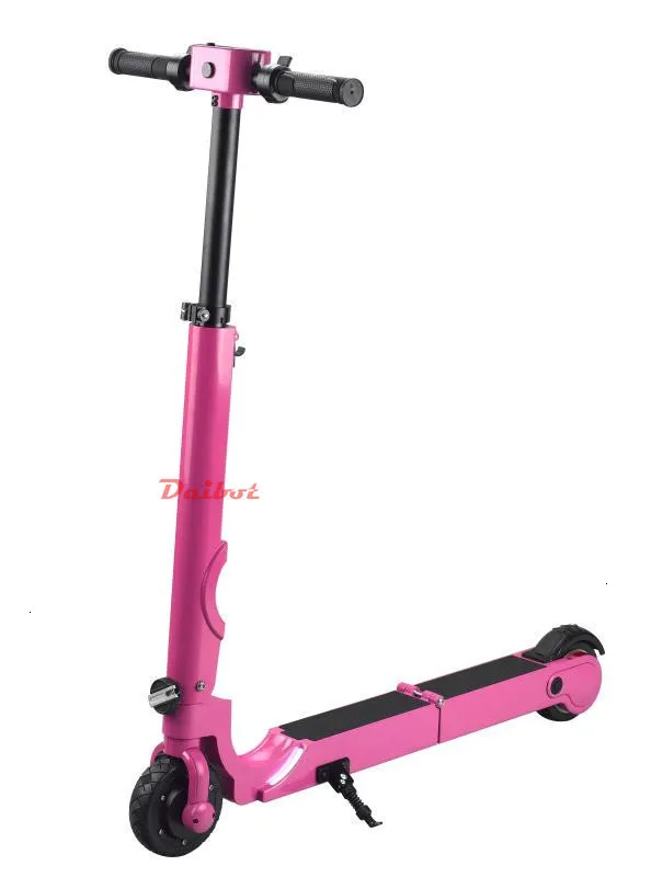 Daibot Mini Electric Scooter 2 Wheels Electric Scooters 5 Inch 24V Portable Foldable PinkBlueBlackWhite Adult Kick Scooter (4)