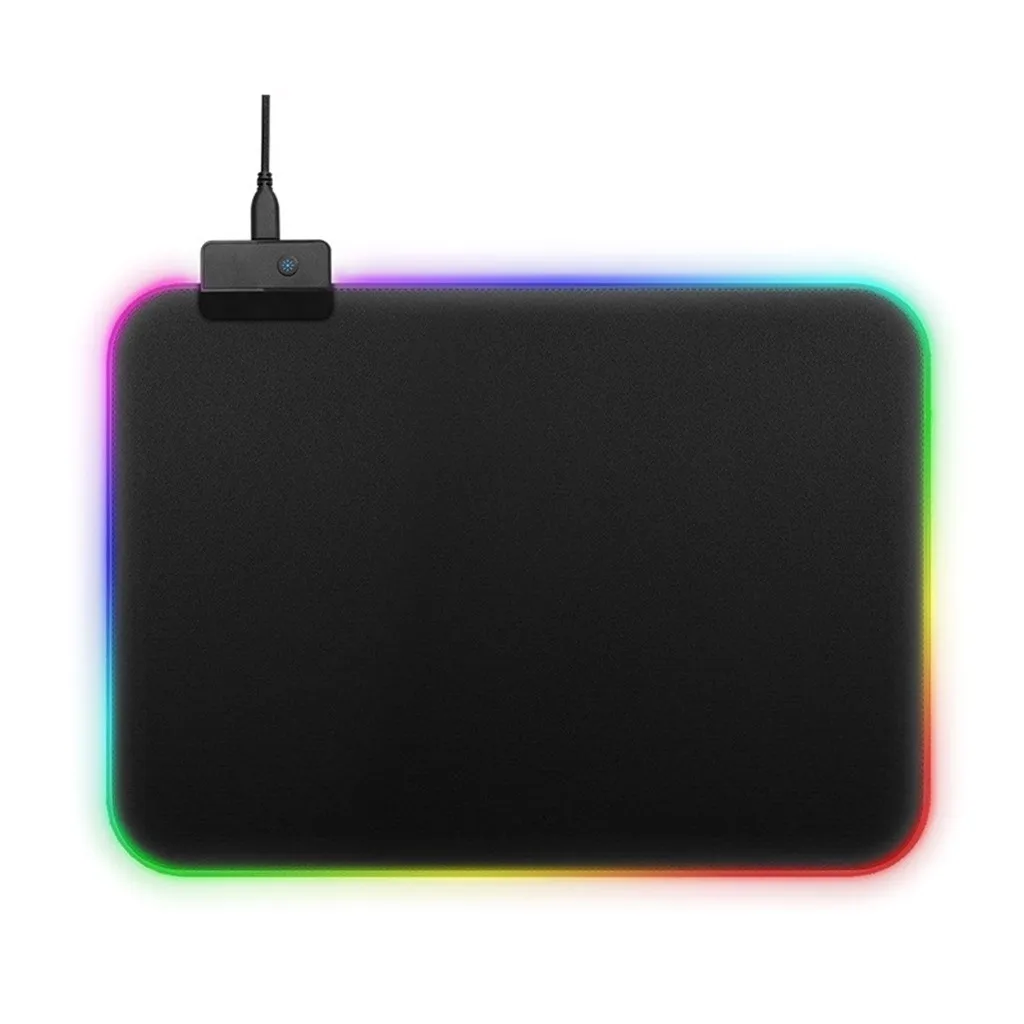 D RGB большой красочный светодиодный клавиатура с подсветкой коврик игровой коврик для мыши геймер для компьютера ноутбука коврик для мыши Alfombrilla Raton Muismat коврик - Цвет: D