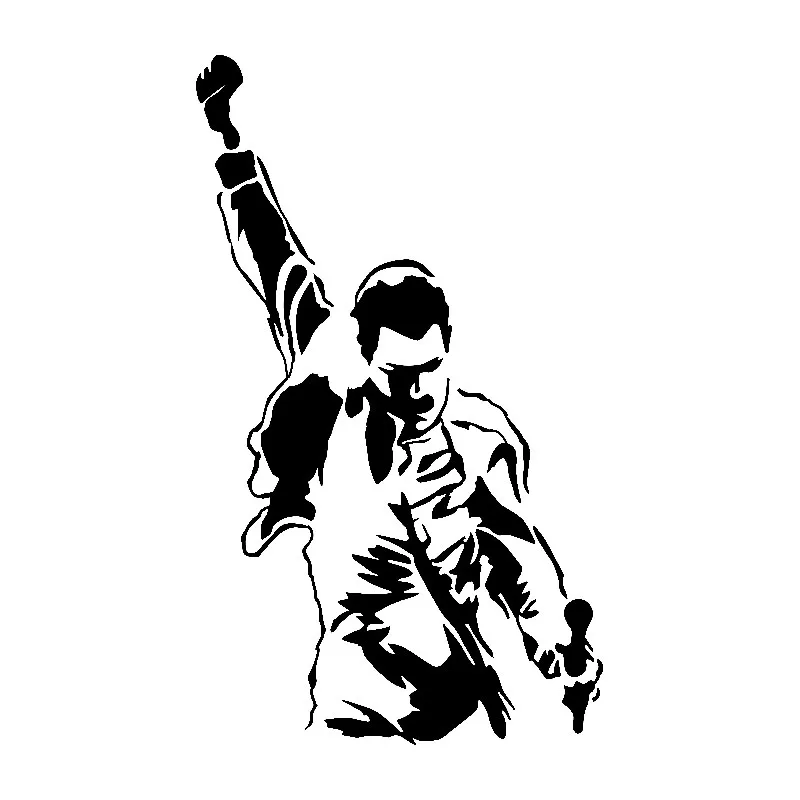 17 см * 10 Freddie Mercury Автомобильная Наклейка Виниловая наклейка Queen Rock классический