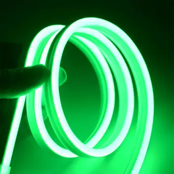 

DC 12V SMD2835 Flexible LED Strip Waterproof Neon Lights Silicone Tube 3.3ft Home Party Decor YE-Hot