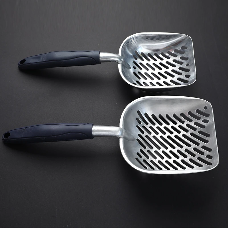 Long Handle Metal Cat Litter Scoop 2
