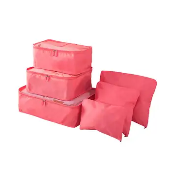 

1 Set Quality Organiser Set Luggage Suitcase Storage Bags Packing Travel Cubes New