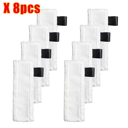Universal Steam Cleaner Floor Mop Cloth Pads - Replacement Microfiber Covers (8pcs)
