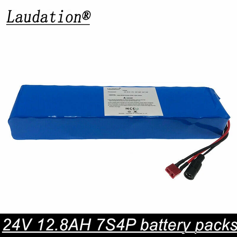 

7S 29.4V 12.8AH Li-ion Battery Rechargeable Bicycle 350W E Bike Electric Li-ion 24v battery golf cart battery electric vehicle bms without charger