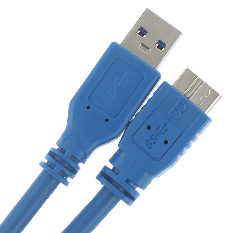 USB 3,0 type A к Micro B Кабель USB 3,0 Супер скоростные кабели синхронизации данных Шнур для внешнего жесткого диска HDD для ПК ноутбука