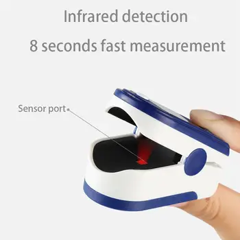 

Medical Digital Pulse Oximeter LED Oximetro blood oxygen Heart Rate Monitor SpO2 Health Monitors Oximetro De Dedo