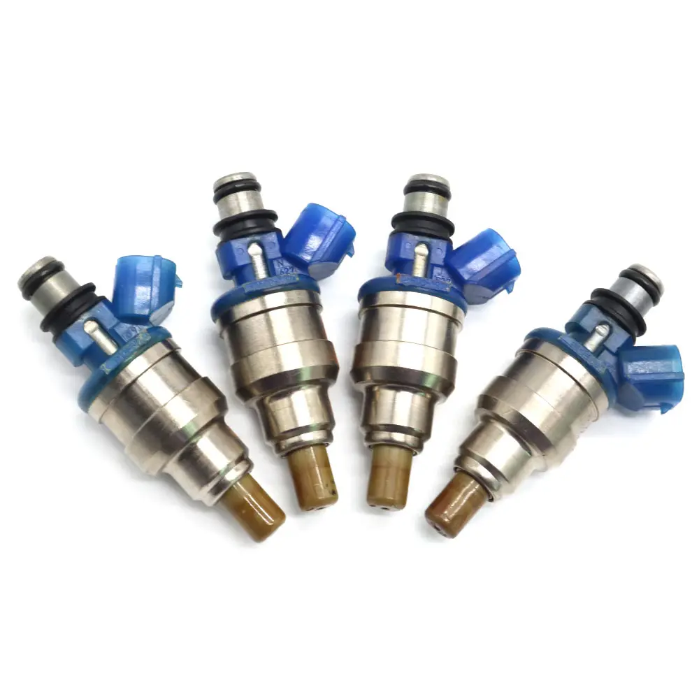 

4Pcs Fuel Injectors For Ford For Kia For Sephia For Mazda 90-93 MX-3 MX-6 Miata 626 929 2.2L 195500-1970 MB6S713250 B6S7-13-250