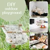 1PCS Baby Canvas Lounge Chair Swing Children's Kindergarten Toy Outdoor Play Facilities Rocking Chair Toys Rocker For Children 2