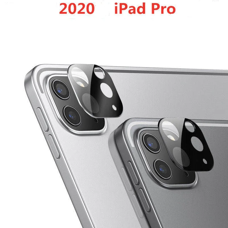 

For Apple iPad Pro 11 12.9 Inch 2020 Metal Tempered Glass Screen Rear Camera Lens Protector tablet Case Cover