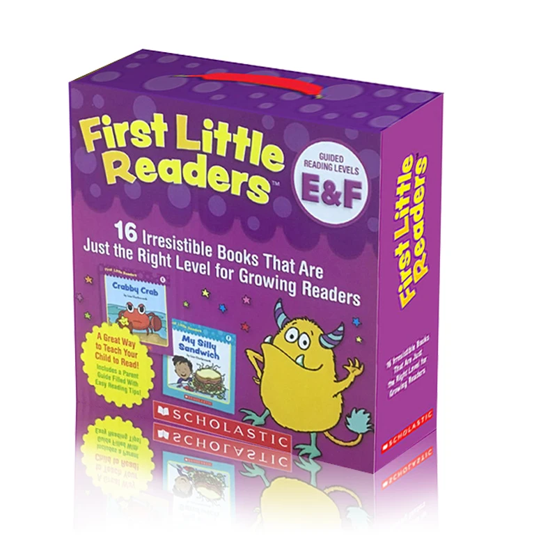 16 книг/набор Первые маленькие читатели E &amp F учатся читать для родителей