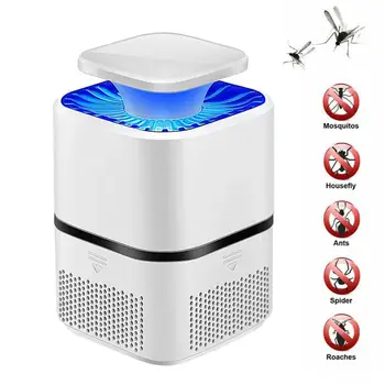 

5V Electric Mosquito Killer Lamp Radiationless Mosquito Insect Anti Pest Trap Mosquito Mute Led Photocatalysis Killer Contr O0K7
