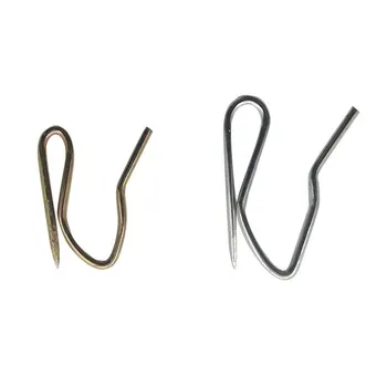 

14pcs/set Curtain Decoration Accessories Hooks Electroplated Stainless Steel Curtain Fabric With Universal Hook Accessories
