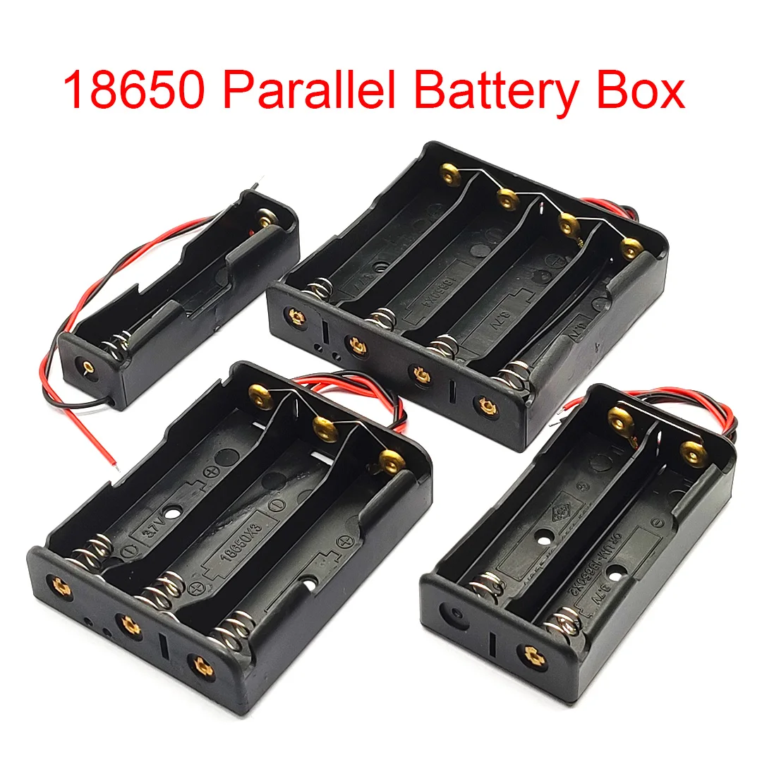 18650 Power Bank Cases 1X 2X 3X 4X Battery Holder Storage Box Case 1 2 3 4 Parallel DIY 3.7V | Электроника
