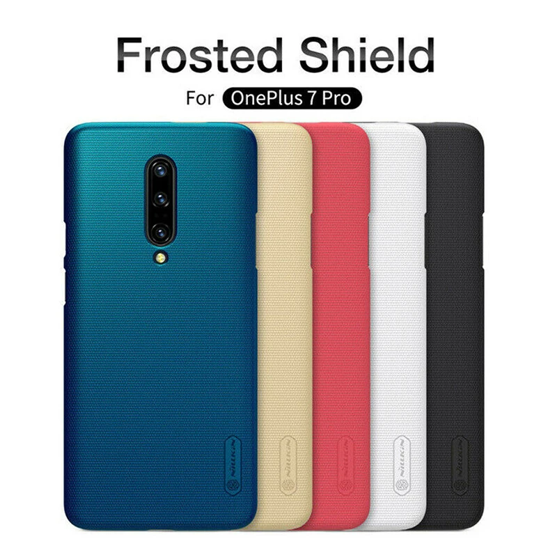 

For OnePlus 7/7 Pro/6T Nillkin Frosted Matte Slim Hard PC Phone Case Back Cover PC Case For OnePlus 7 7 pro 6 T Fundas