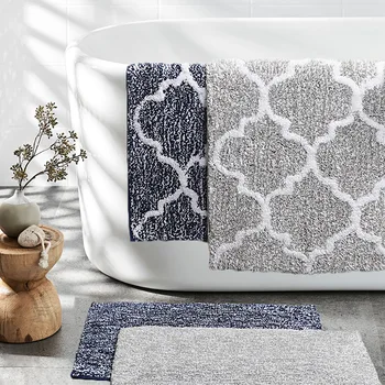 

European crown flower geometric floor mat combination kitchen anti-skid floor mat bedroom home bathroom absorbent carpet