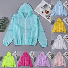 Aliexpress - Sun-Proof Clothing Long Sleeve Solid Color Transparent Quick Dry Beach Wear Cycling Tops UV Sun Protect Running Sunscreen Shirt