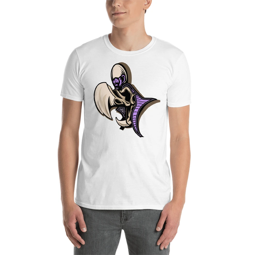 

Abstract Cartoon Skull Of Ra Is The Sun God - Egypt Pharaoh Sphinx T-Shirt Loose Plus Size Tee Shirt