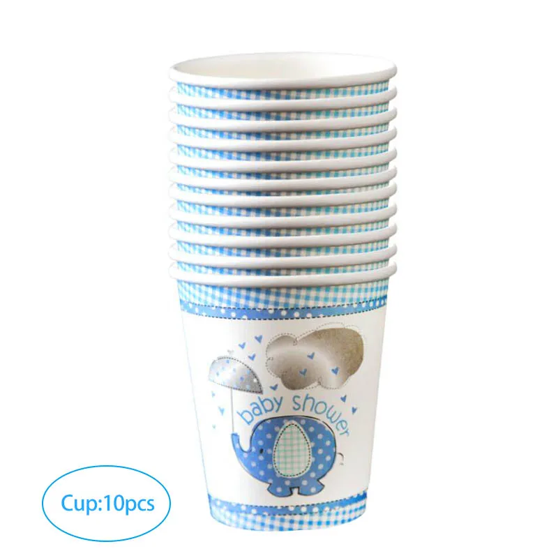 cup Вечерние туфли для маленьких мальчиков; аксессуары для новорожденных; украшение для крещения, дня рождения; голубой поднос со слоном; Рождественское украшение - Цвет: cup