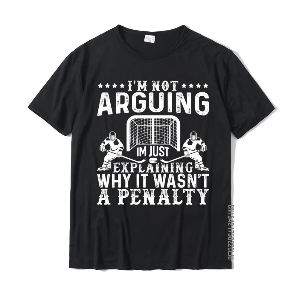 Hockey Player Arguing Gift Funny Ice Hockey Special Design T Shirt Cotton T  Shirts For Men Normal| | - AliExpress