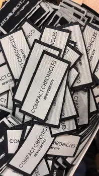 

Custom Logo / Custom Design Garment Clothing Tag / Woven Label / main label / damask label