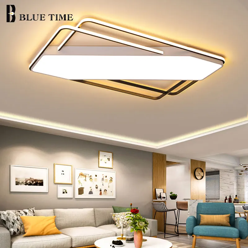 Поверхностного монтажа Led люстра современная Потолочная осветительные приборы