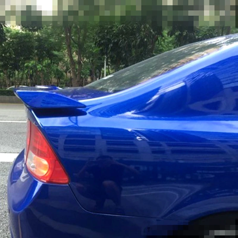 

UBUYUWANT For Honda Civic 2006-2011 Rear Trunk Spoiler High Quality ABS Plastic Primer Color Car Tail Wing Decoration