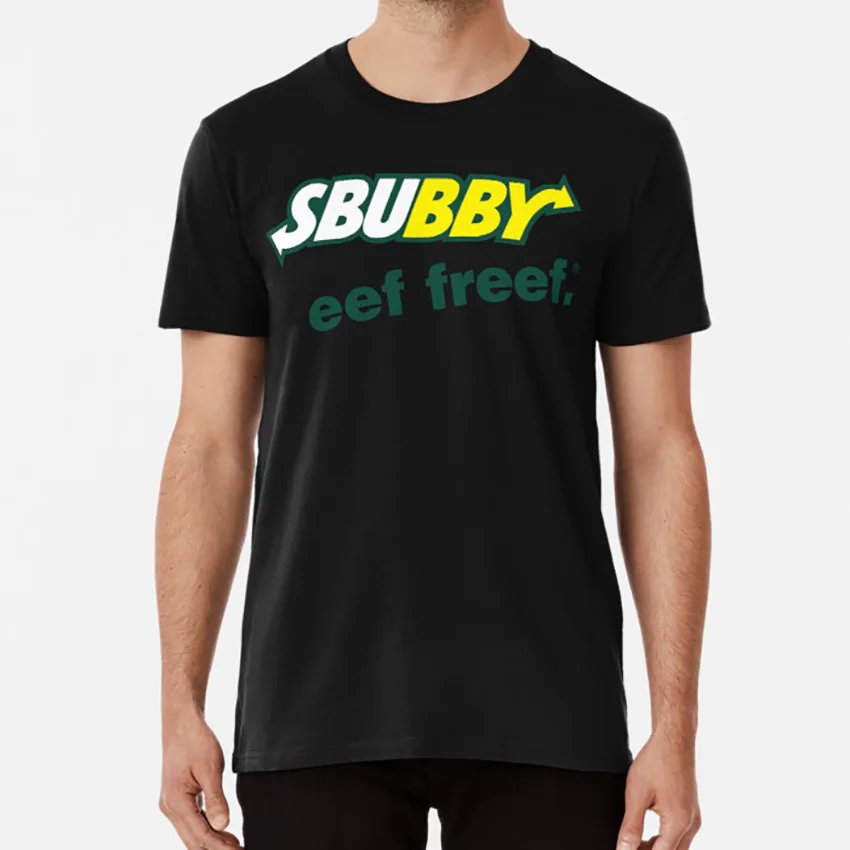 Sbubby-Eef Freef футболка sbubby eat fresh eef freef eat fresh sub way logo mockup