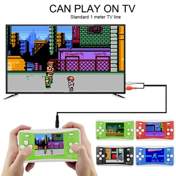 

Bevigac Funny Handheld Game Console with 2.5inch LCD Screen Built-in 152 Classic Games for Children Kids Adults Christmas Gifts