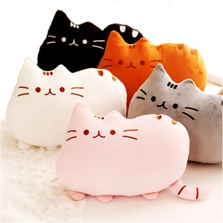Печенье кошка Подушка талисман большой хвост кошка подушка в форме котенка плюшевая низкая цена распродажа