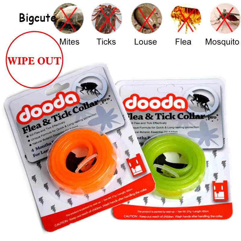 Three Colors Insect Control Pet Cat Dog Collar Flea Mosquito Ticks Waterproof for Protection Products