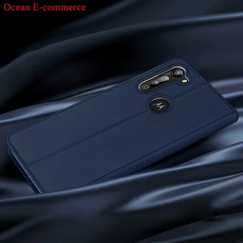 

Luxury Skin Touch PU Leather Case For Motorola Moto G8/ Power/ Plus/ Play Fashion Slim Magnet Flip Wallet Card Holder Cover Case