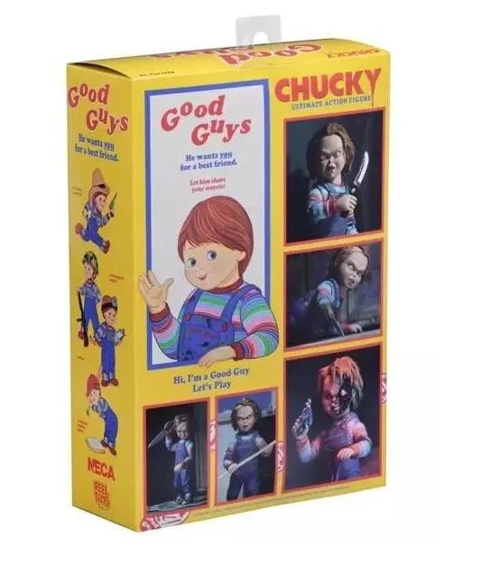 NECA GOOD GUYS Чаки Кукла из фильма ужасов ПВХ фигурка Коллекционная модель игрушки 15