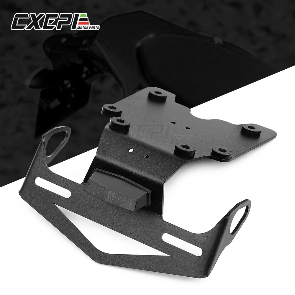 Motorcycle Rear License Plate Holder Bracket Bracket Tail Tidy Fender Eliminator For Yamaha Tenere 700 Tenere700 2019 2020 2021