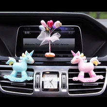 Милые животные автомобильный воздушный выход духи клип ar клипса кондиционирования воздуха твердые духи авто аксессуары для интерьера