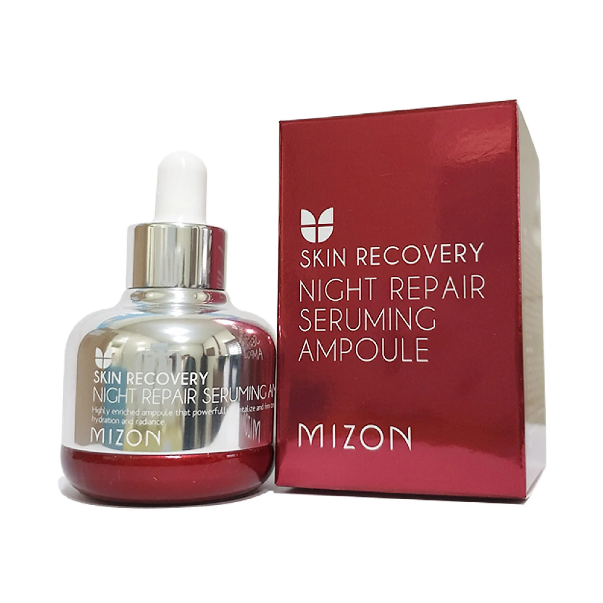 Антивозрастной ночной серум Mizon для восстановления клеток кожи Night Repair Seruming Ampoule