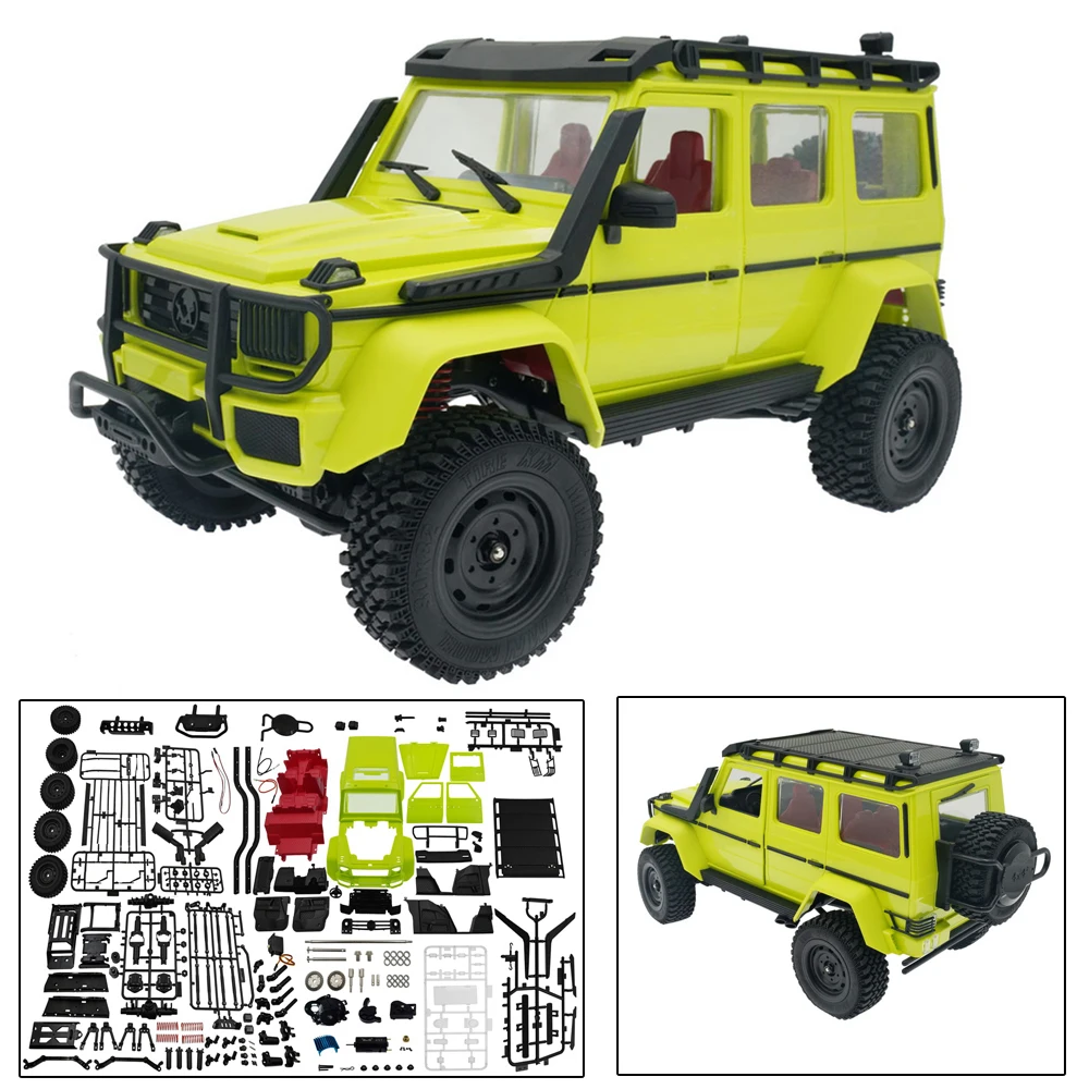 US $105.99 MN86KS 112 24G 4WD Simualtion 4x4 Remote Control Model Car Kids Boys Educational Toy Gift Fluorescent Green White Black