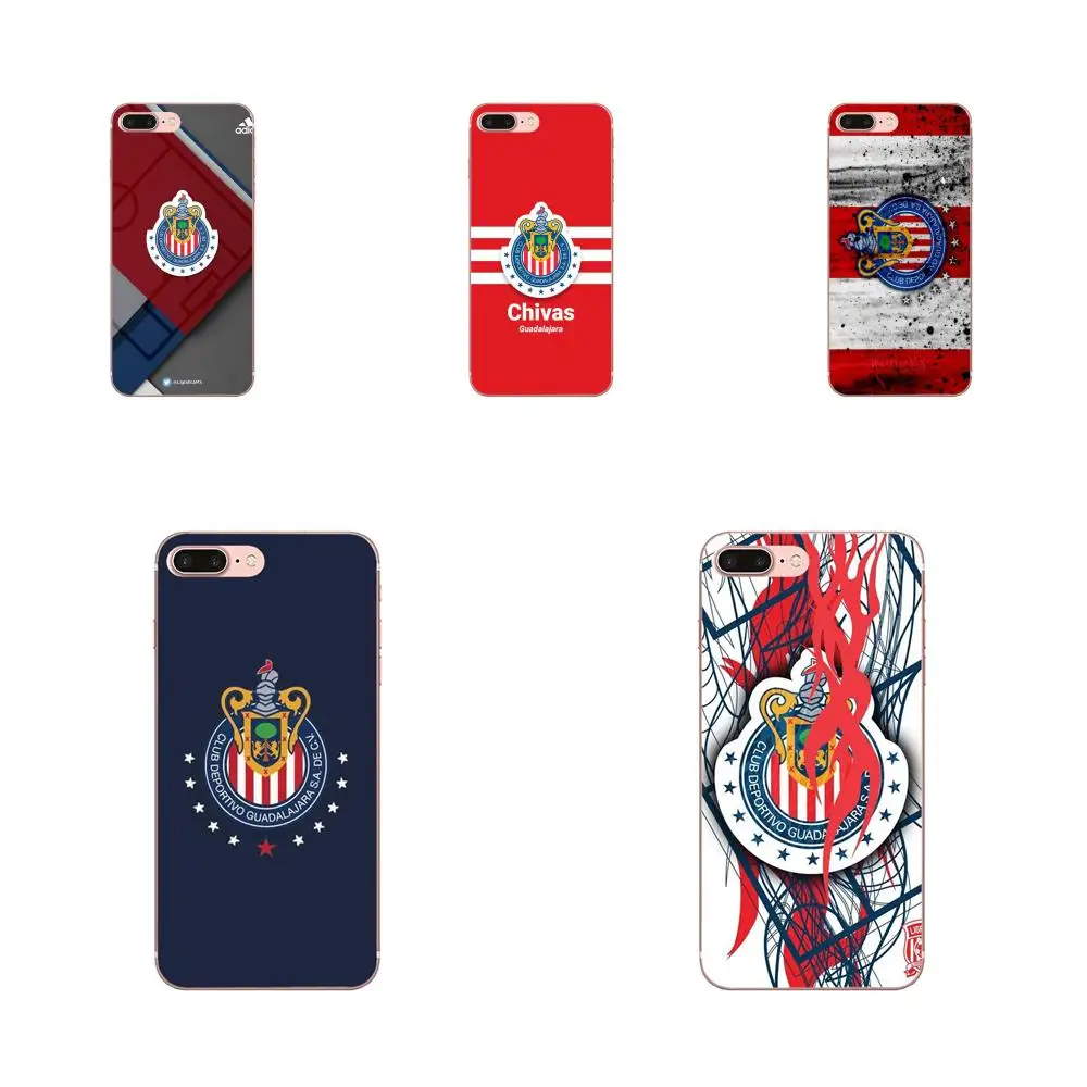 Soft Skin Paintin For HTC Desire 530 626 628 630 816 820 830 One A9 M7 M8 M9 M10 E9 U11 U12 Life Plus Chivas De Guadalajara Logo | Мобильные
